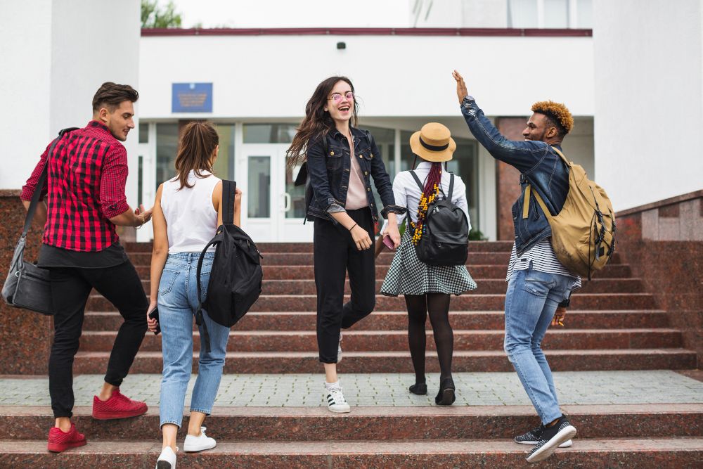 Students Studying in Australia Concept.